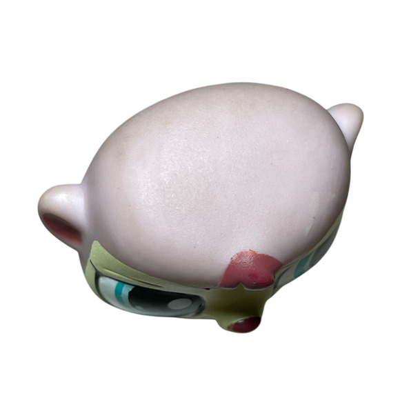 Littlest Pet Shop Dusty Pink Meerkat #1564 Teal Cyan Dot Eyes LPS - Picture 5 of 8